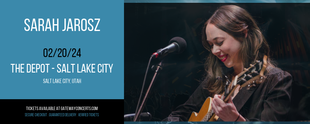 Sarah Jarosz at The Depot